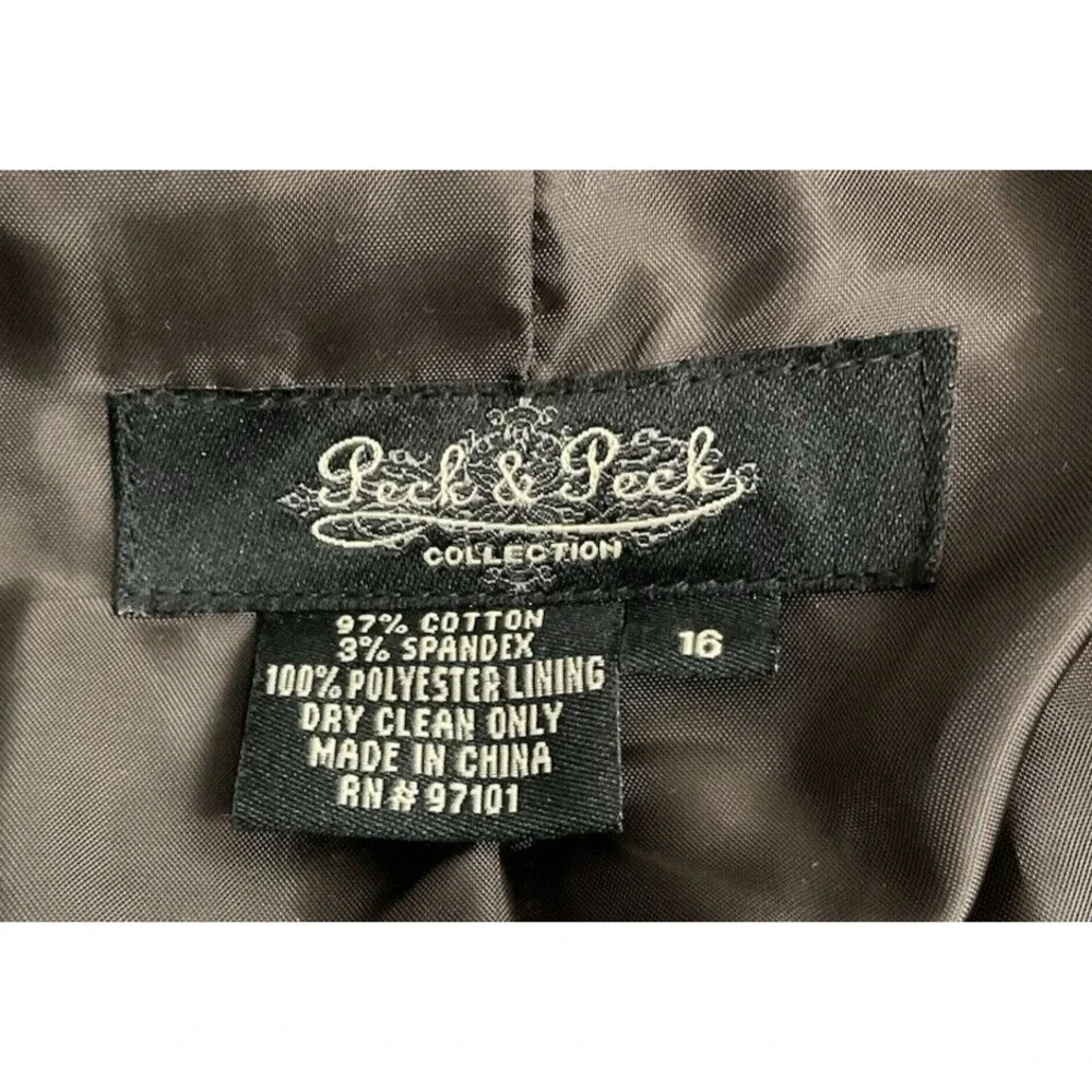 Womens Suede Leather Jacket Size 16 Vintage Academia Preppy‎ Y2K Retro